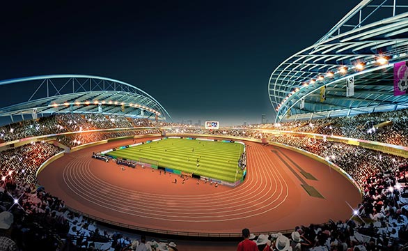 Large Venue Coverage Antenna