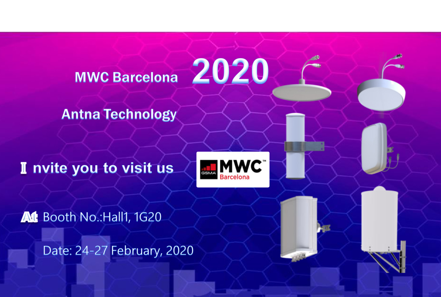 Meet us in MWC2020